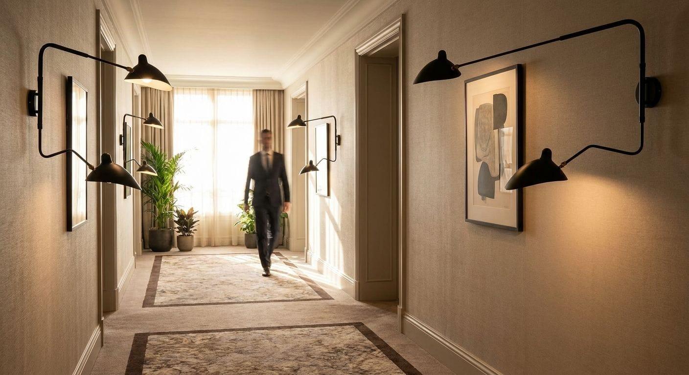 Serge Mouille Wandlamp Replica voor Hotelgangen 2026