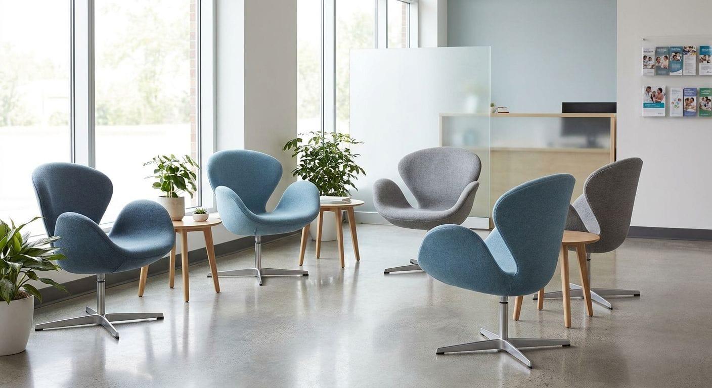 Swan Chair Replica voor medische wachtkamers: gids 2026
