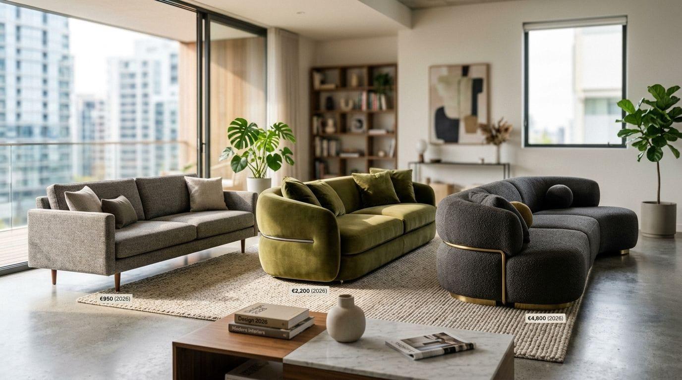 Beste Modern Design Bank van 2026: Top 6 Keuzes