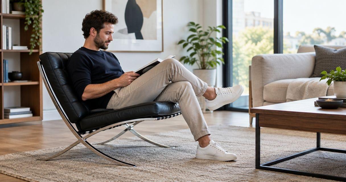 Kan een replica van de Barcelona Chair dagelijks gebruik aan?