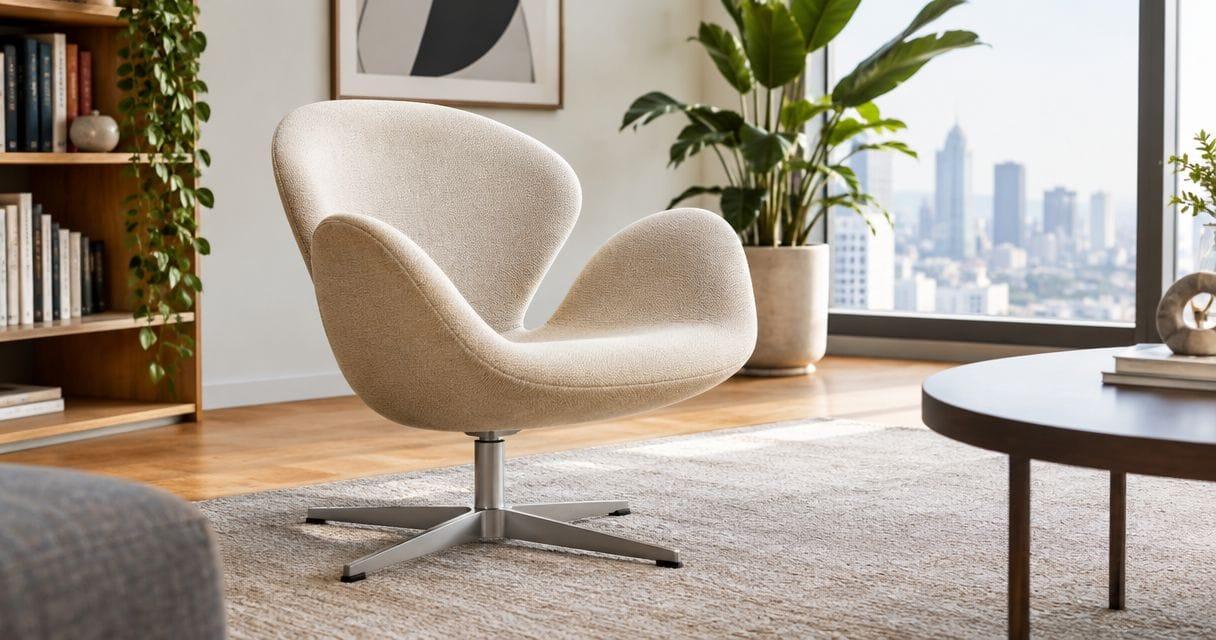 Hoeveel kost een replica van de Swan Chair? Kopersgids
