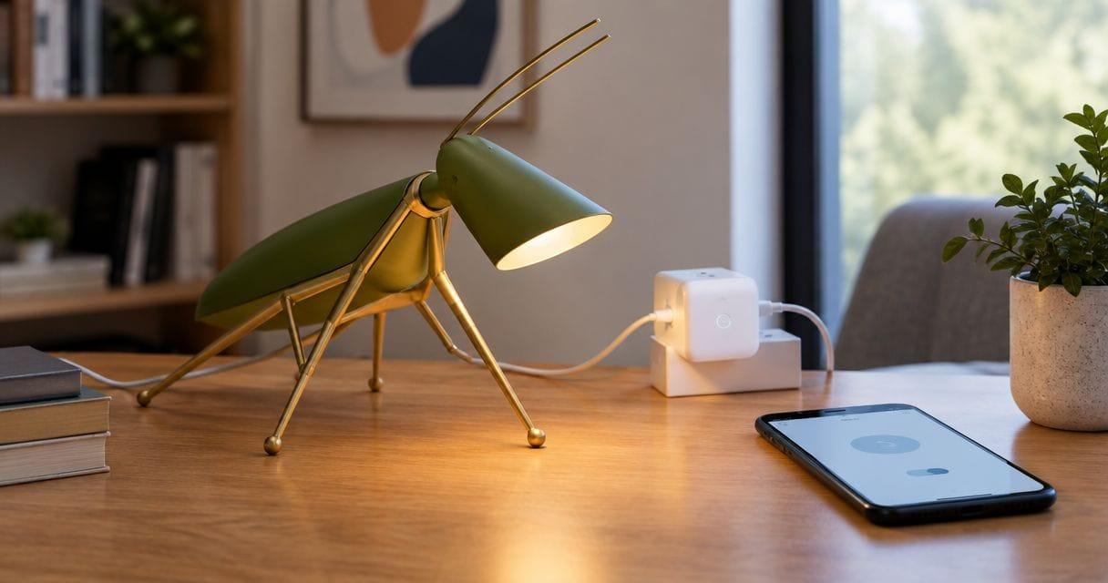 Grasshopper Lamp Smart Plug-schema: Plug App wint (2026)