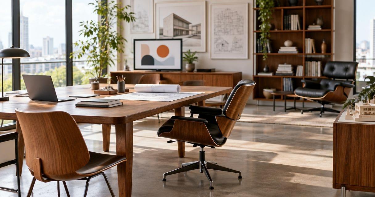 Mid-Century Modern Meubels voor Architecten: Wat te Kopen