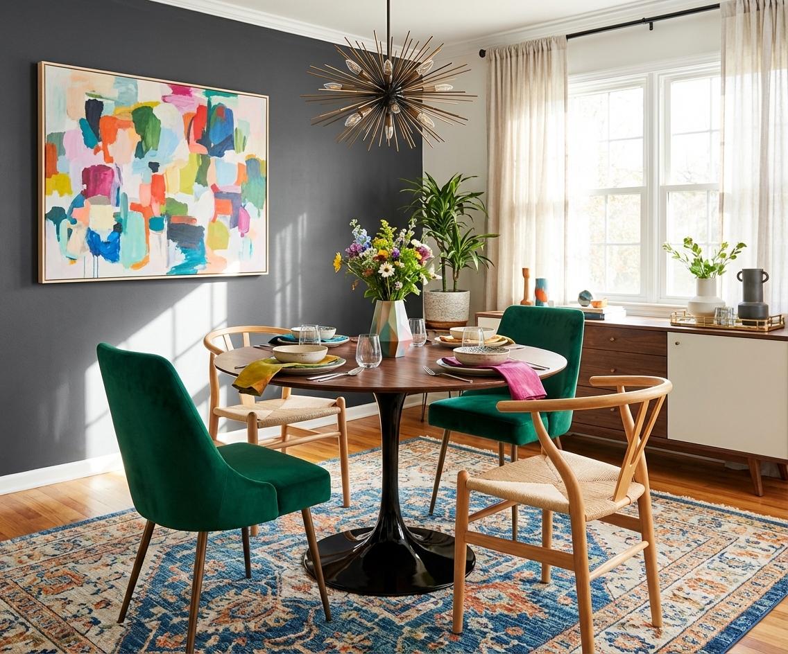 5 Steps for a Modern Dining Room Makeover