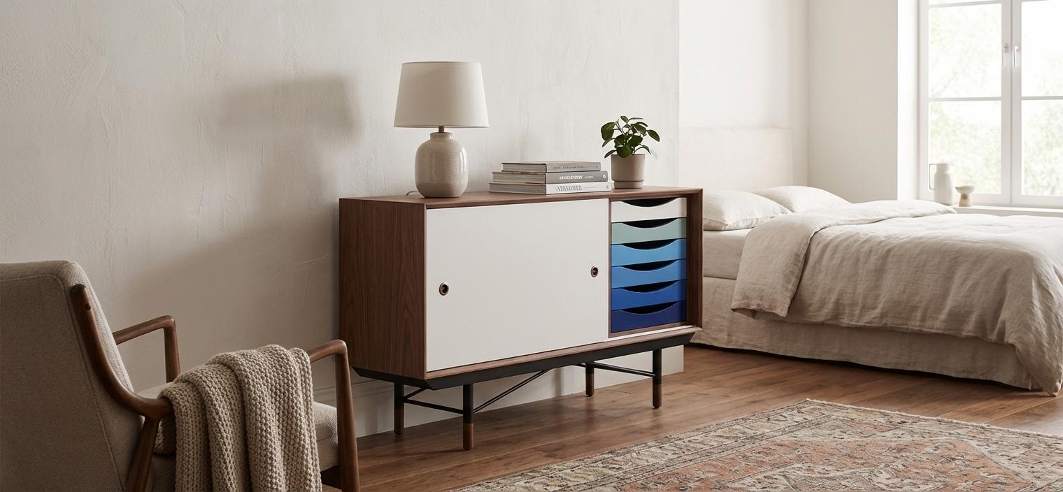 How to choose sideboards in the bedroom