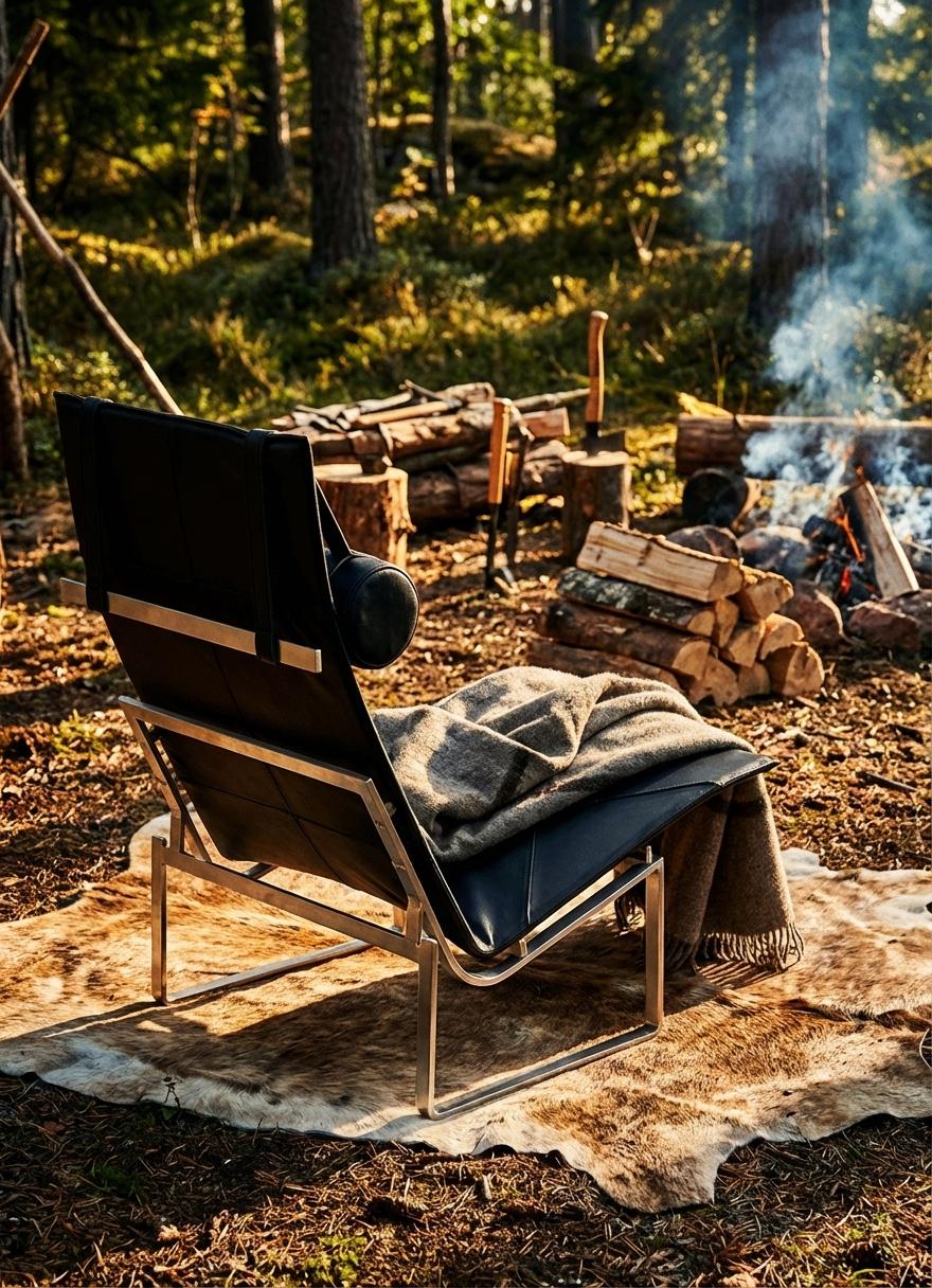 Furniture Design in the Wild: How to Make a Bushcraft Chair